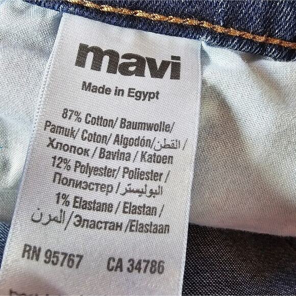 Mavi Jeans Zach Straight Leg Mens 38x30 Medium Wash Classic Wardrobe Staple - Picture 7 of 8